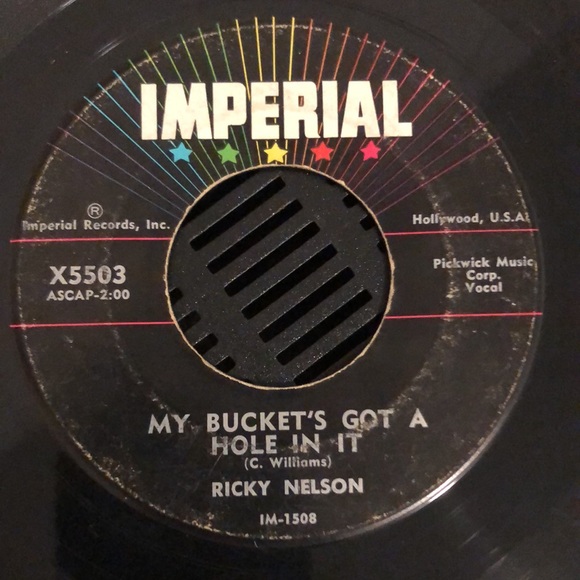 Ricky Nelson Believe What You Say Vinyl 45 Record '57 - Picture 3 of 4